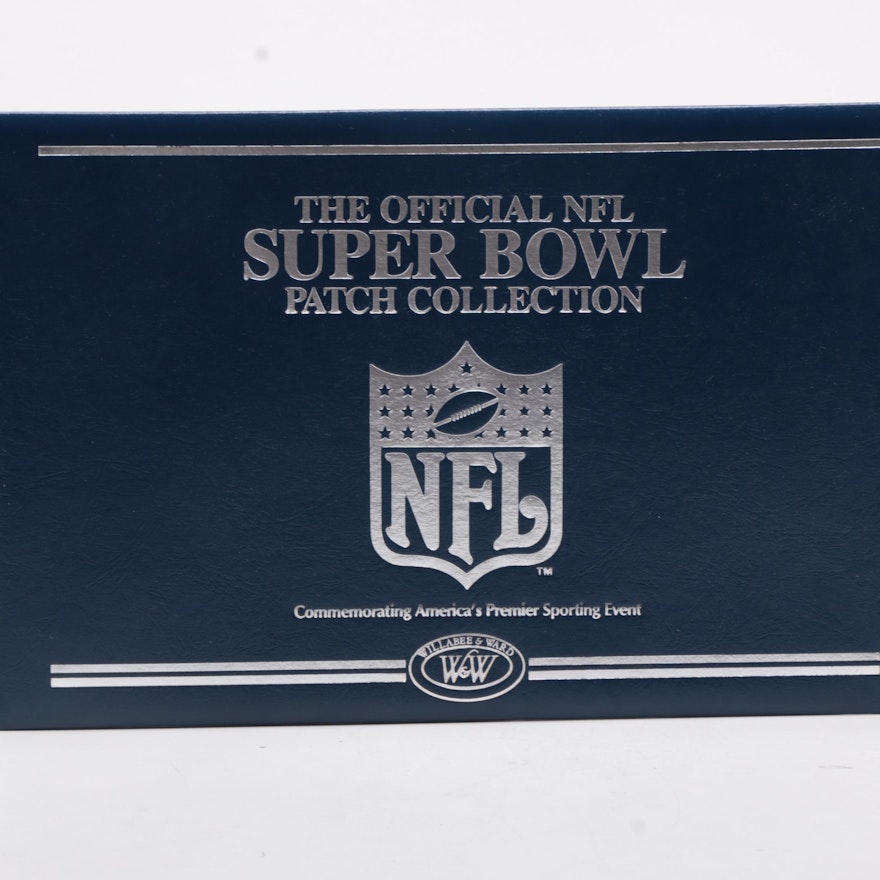 Official NFL Super Bowl Patch Collection Book