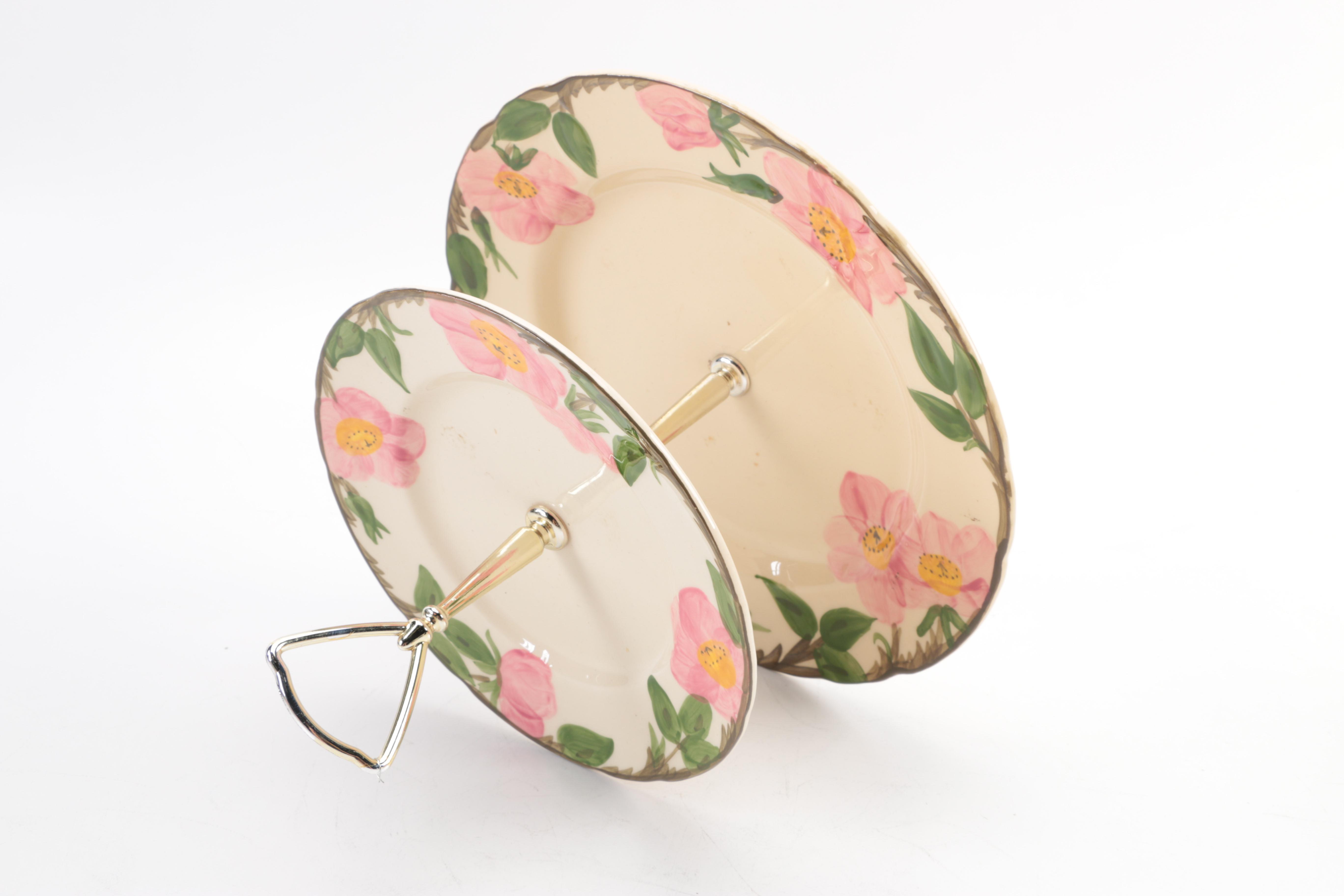 Franciscan "Desert Rose" Dinnerware, Serving Pieces and Glasses