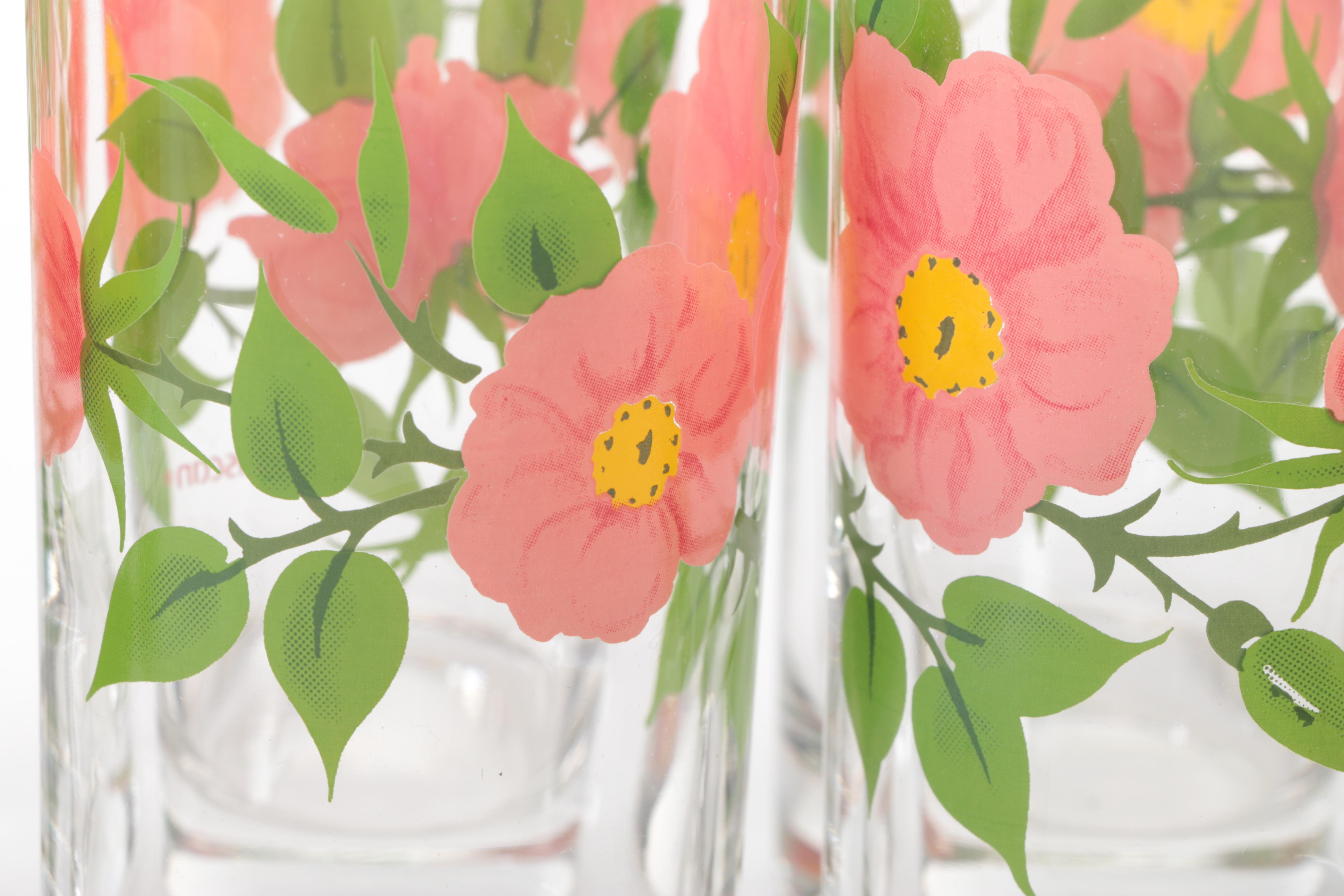 Franciscan "Desert Rose" Dinnerware, Serving Pieces and Glasses