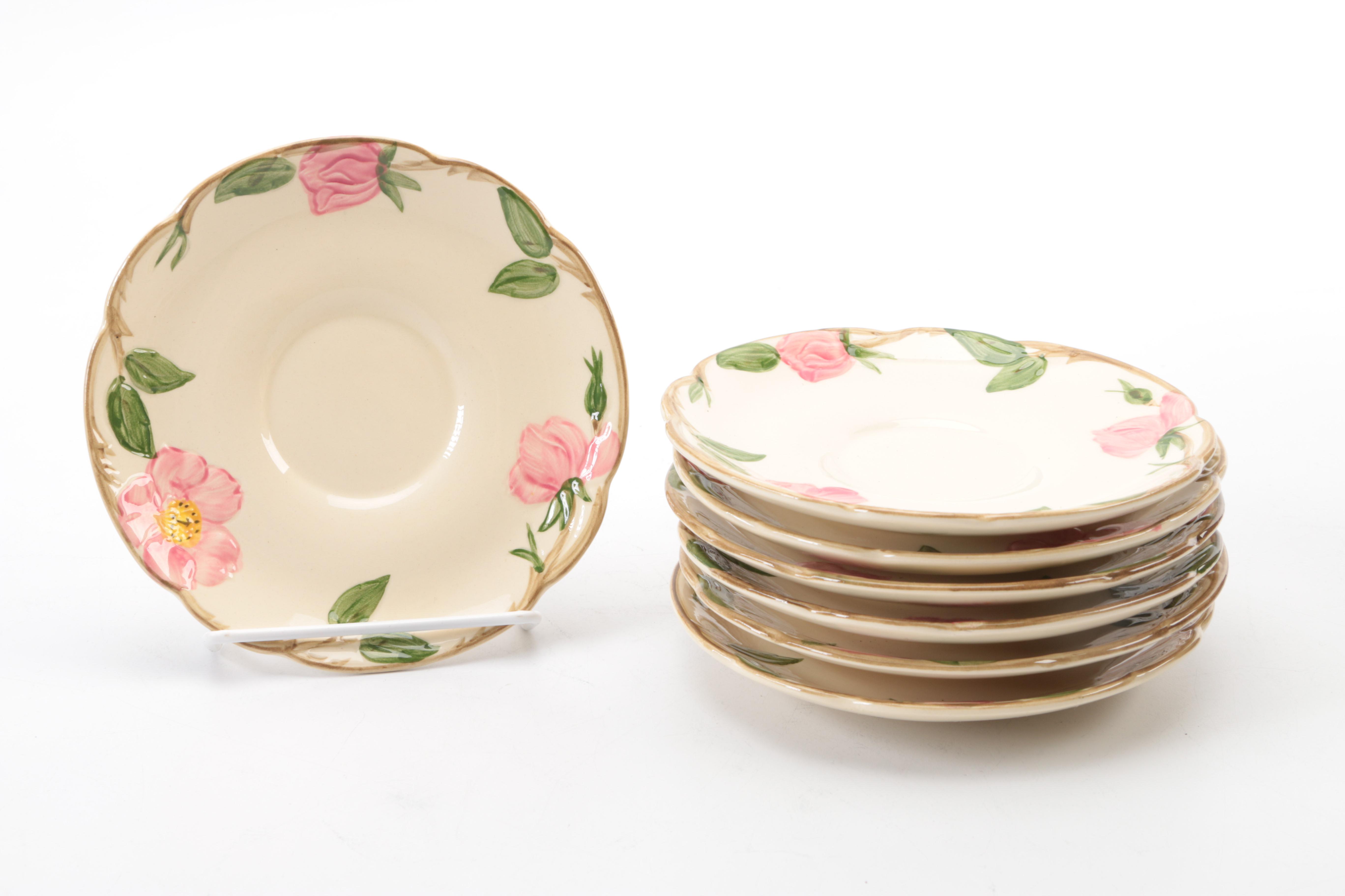 Franciscan "Desert Rose" Dinnerware, Serving Pieces and Glasses