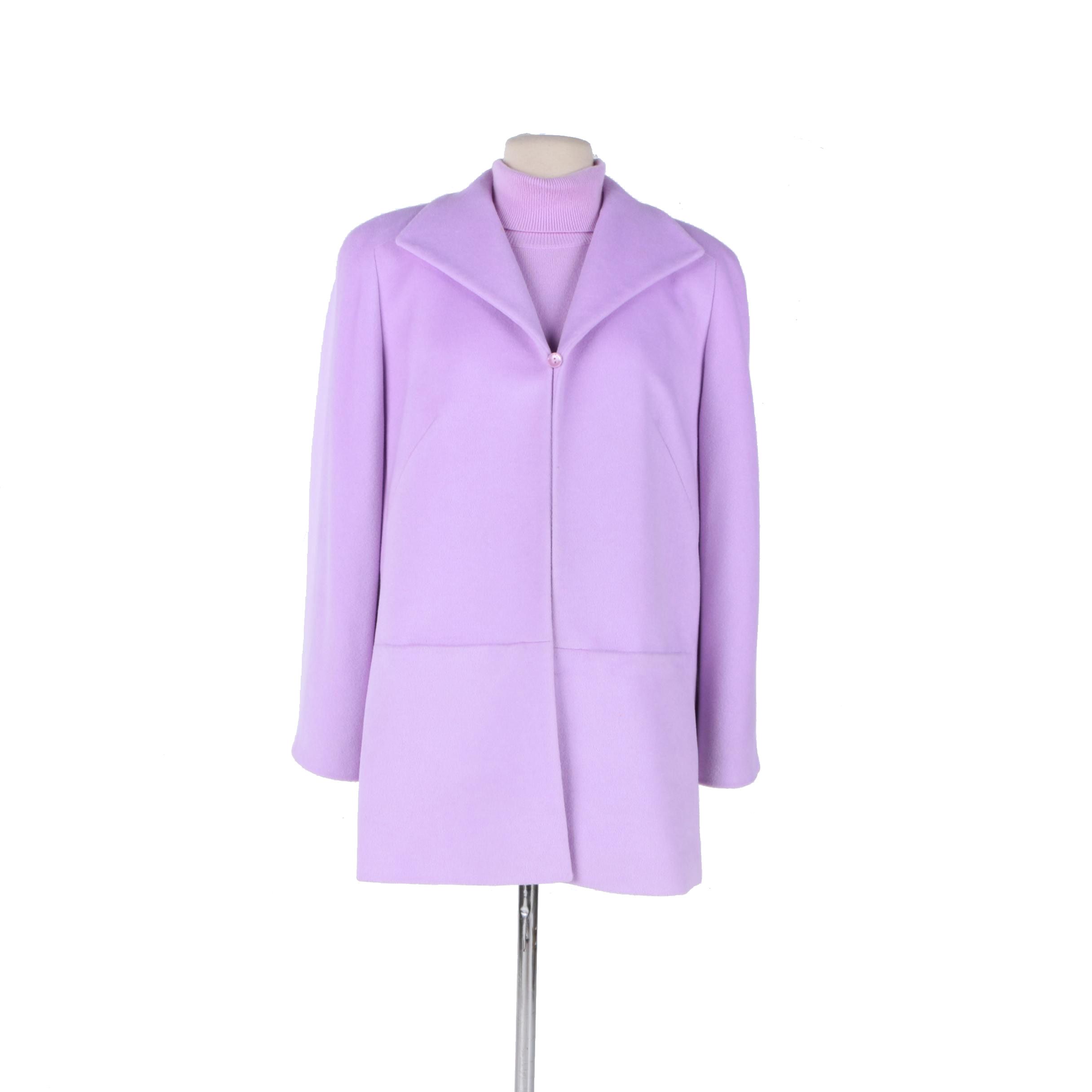 Louis Feraud Jacket and Cashmere Sweater