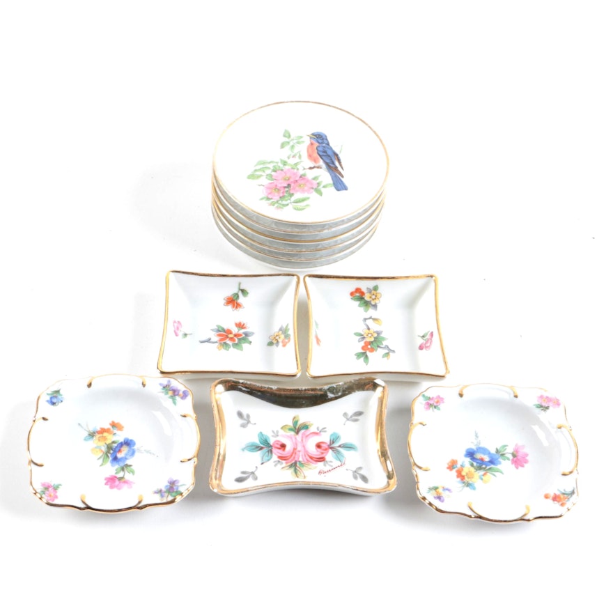 Porcelain Dishes Including Limoges
