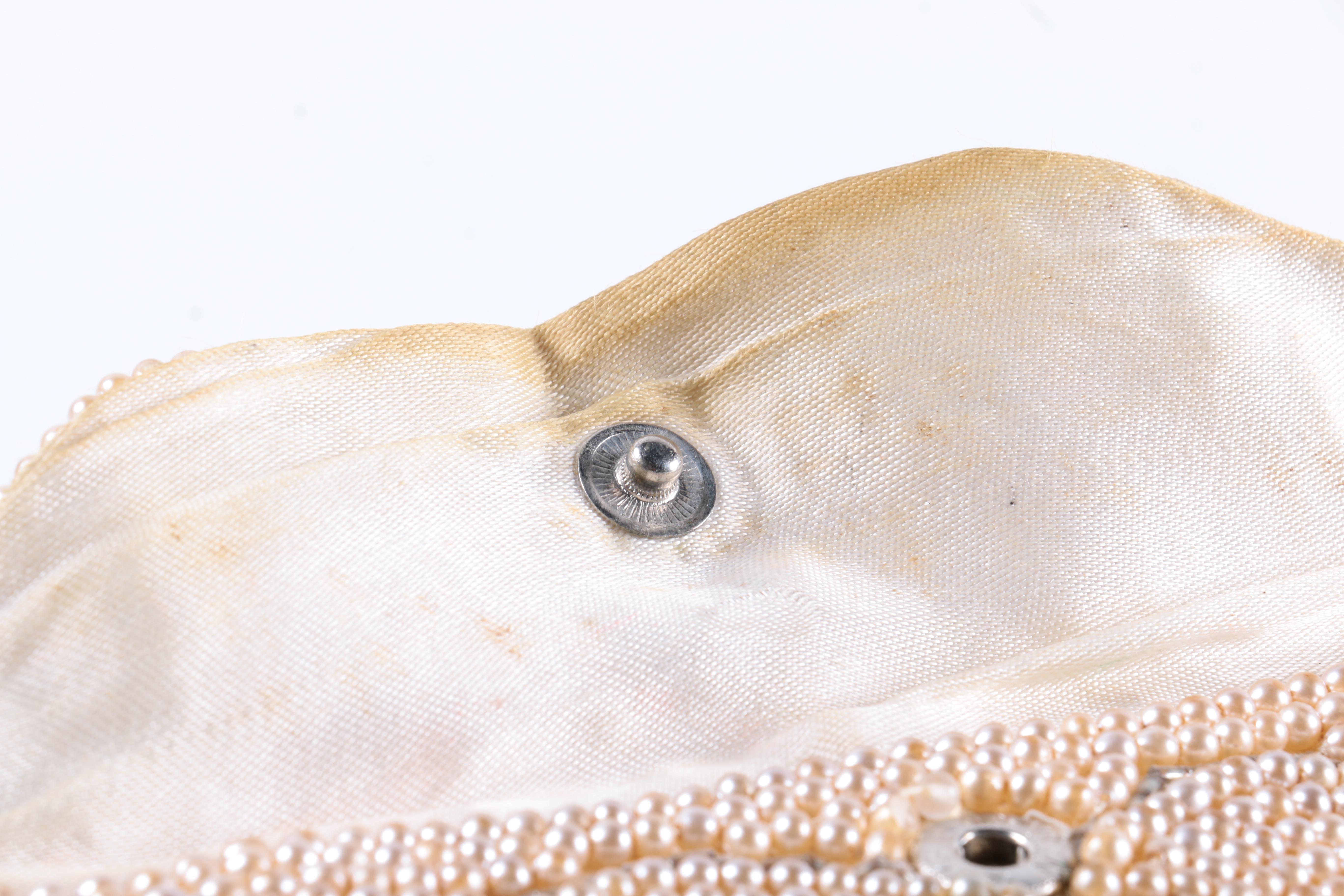 Le Jule Faux Pearl Clutch