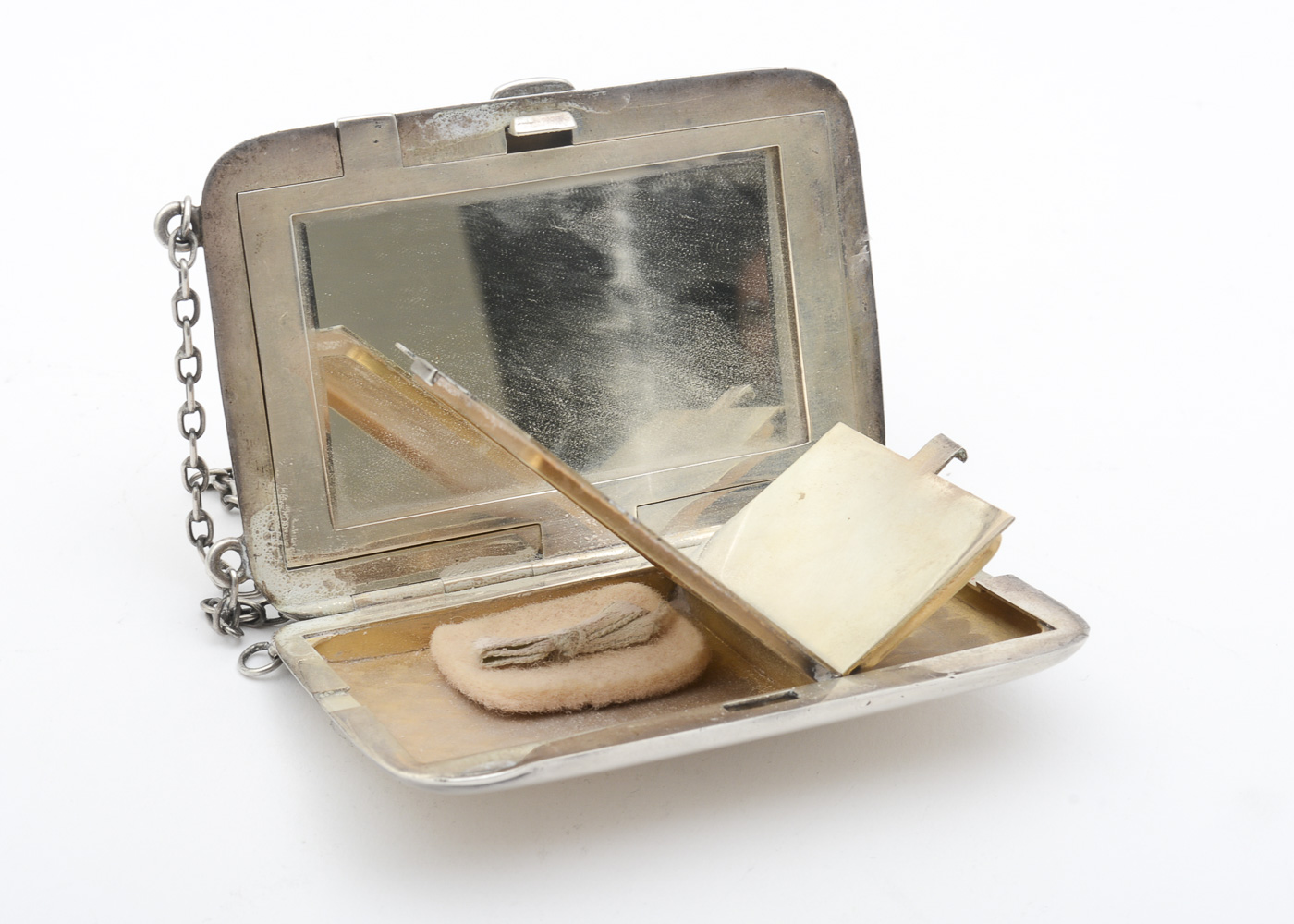 Vintage R. Blackinton & Co. Sterling Silver Compact Purse