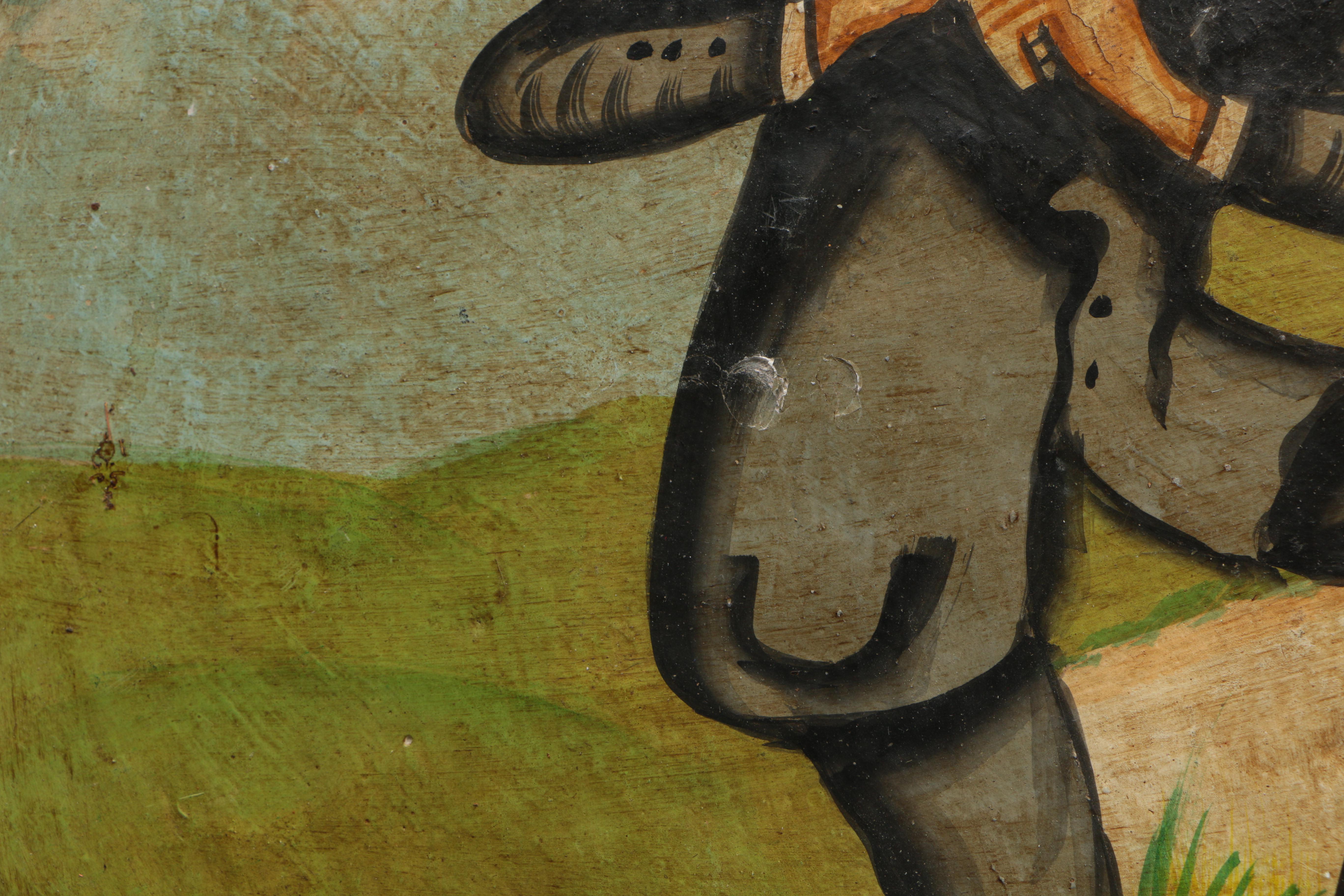 Painted Wooden Bowl Inscribed "Royal Ancient Golf Club St Andrews"