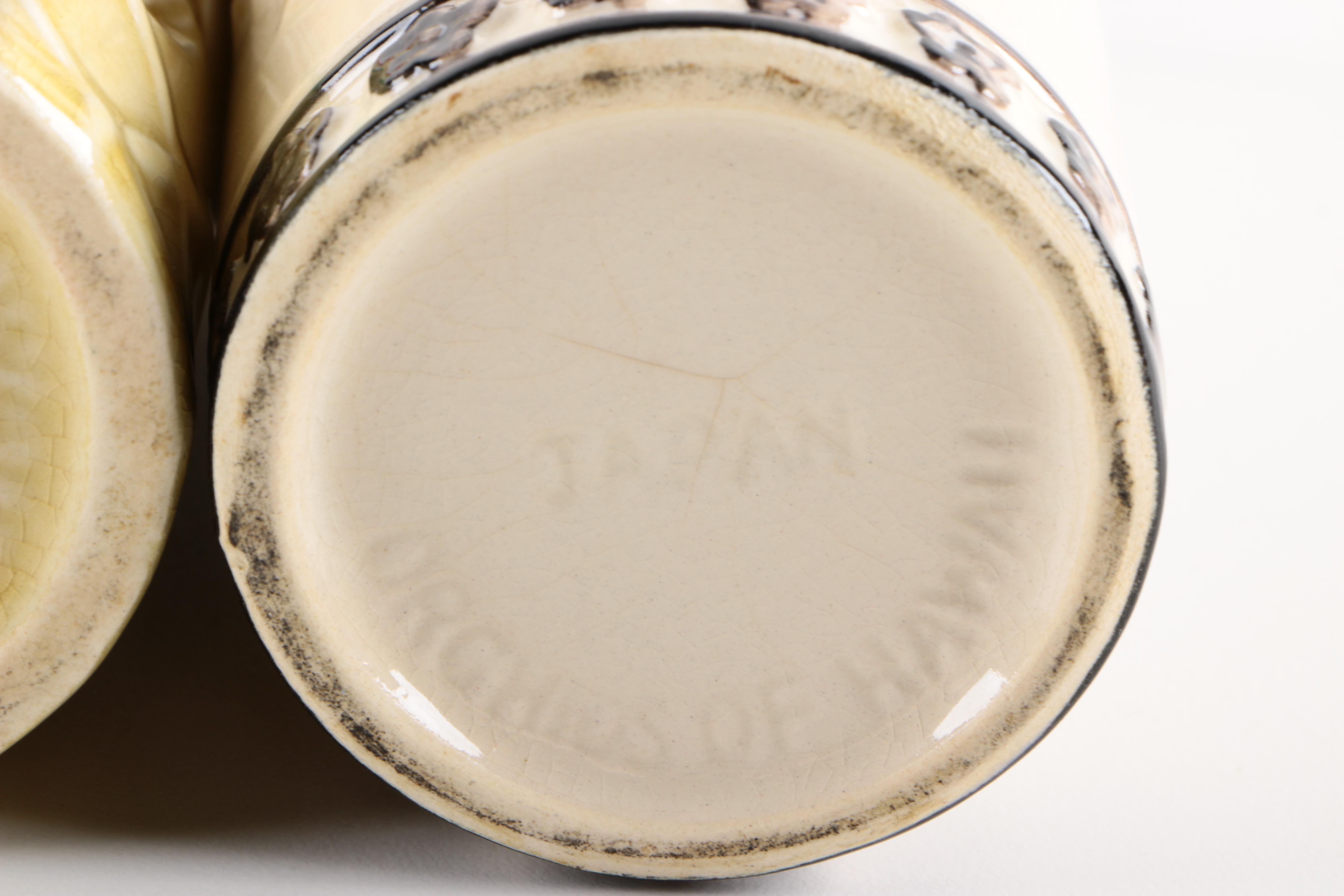 Vintage Ceramic Tiki Cups