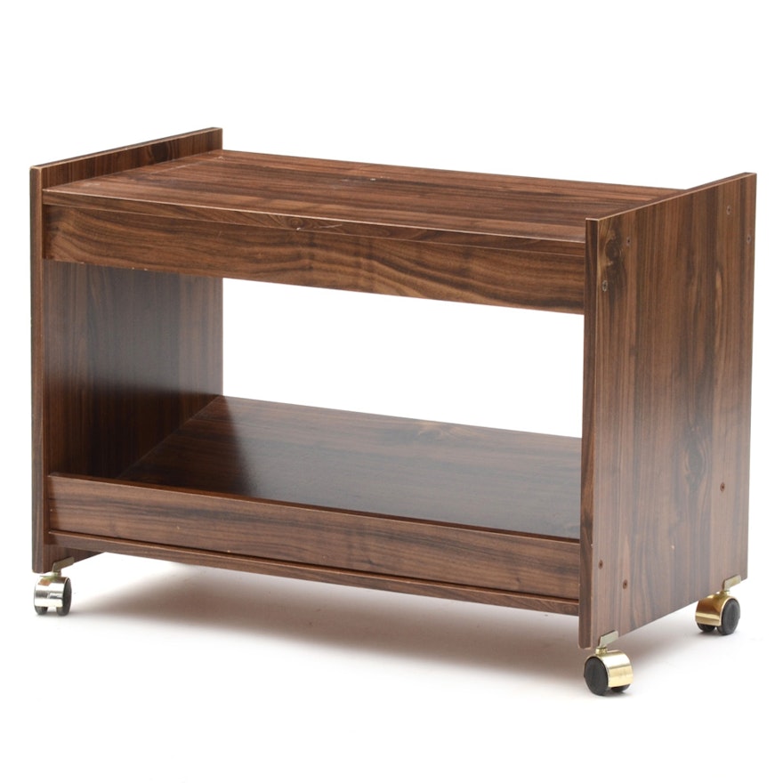 Walnut Laminate Television Stand