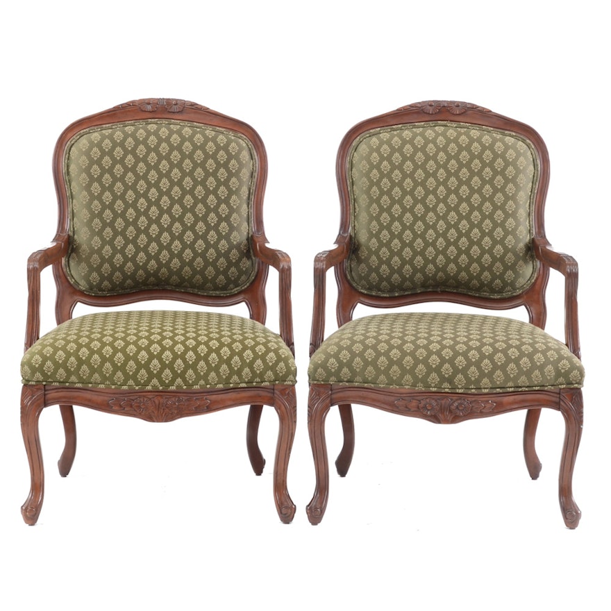 Pair of French Style Arm Chairs