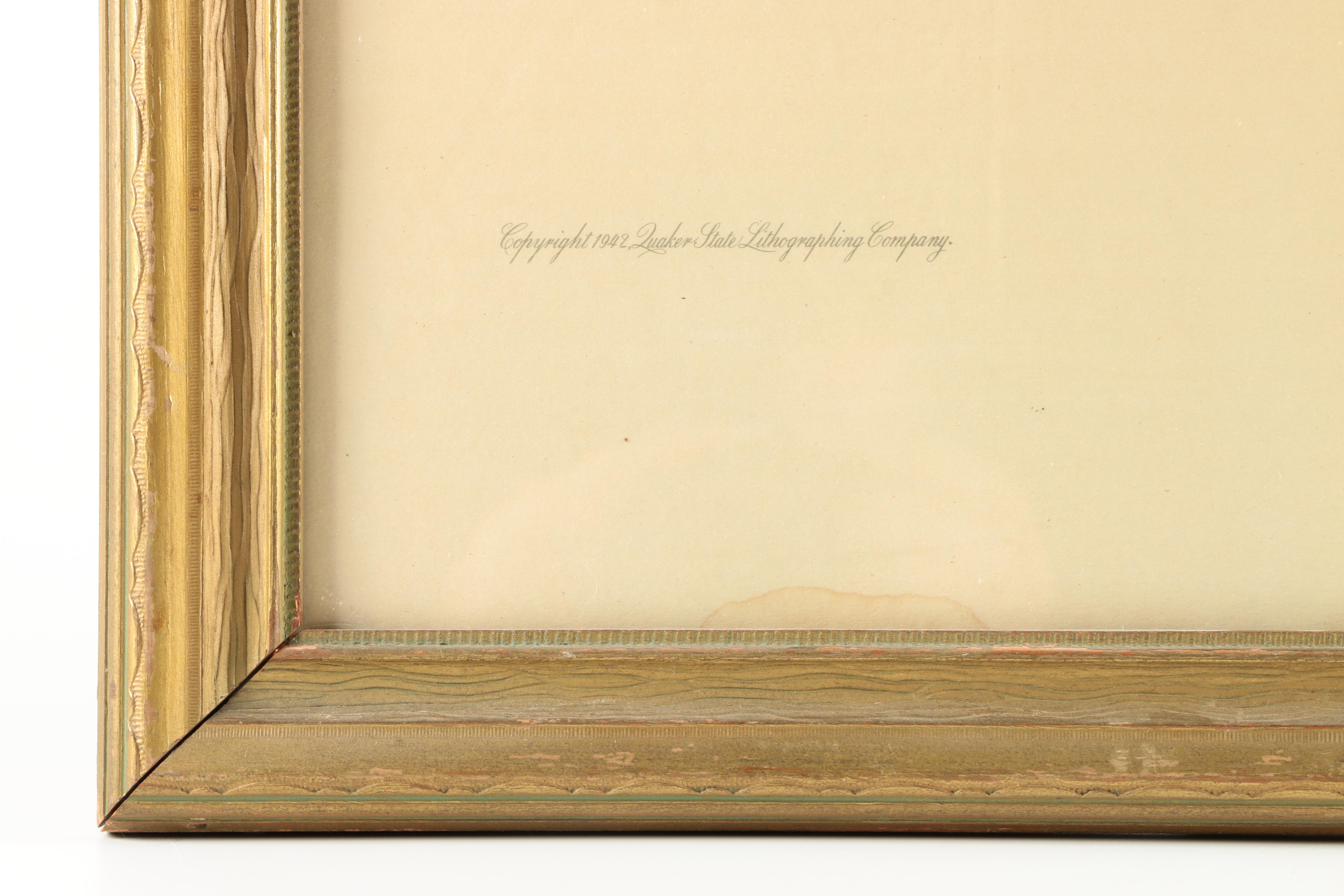 Offset Lithograph After Roger Tory Peterson's Painting "Cardinal No. 2"