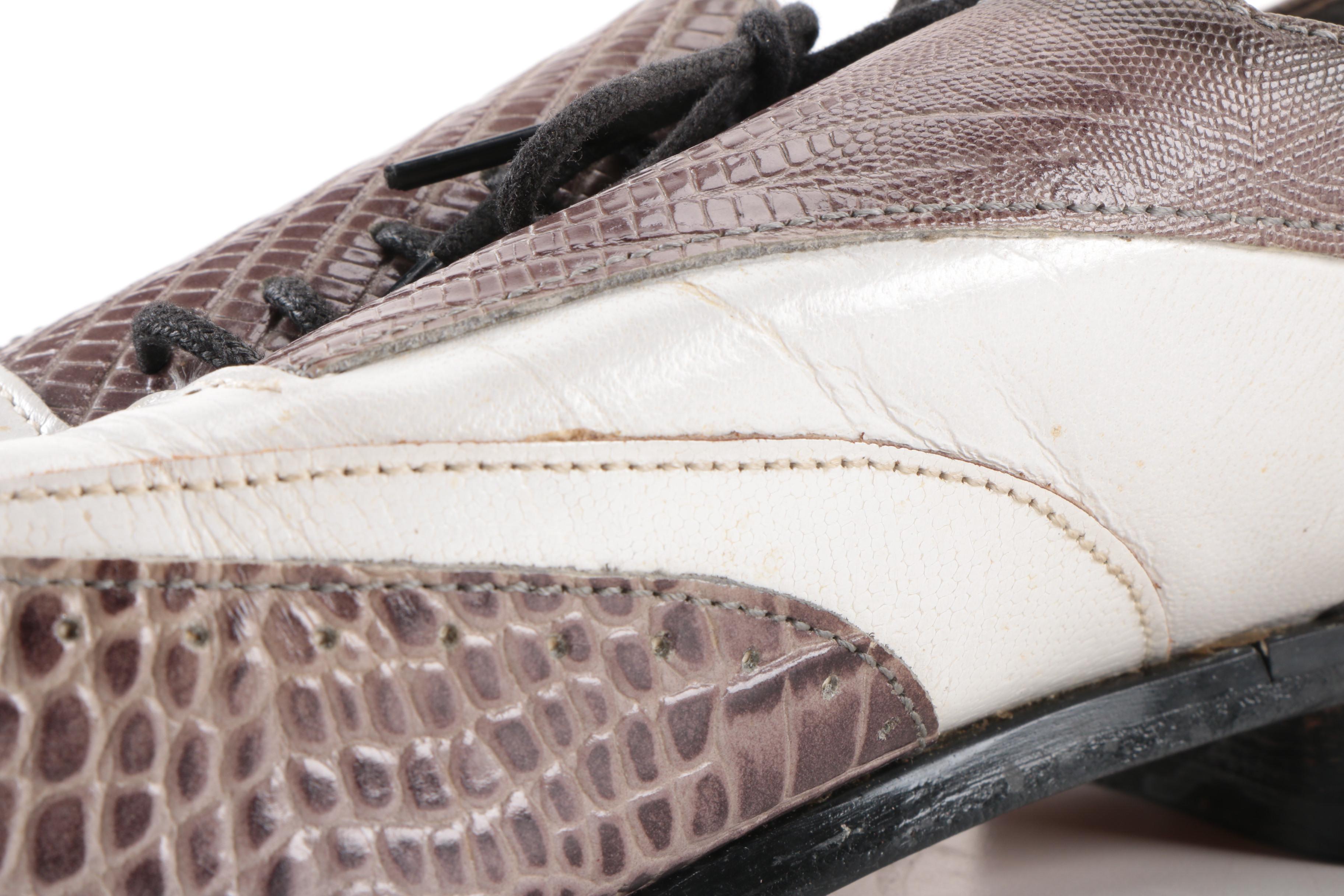 Men's Stacy Adams Embossed Leather Dress Shoes