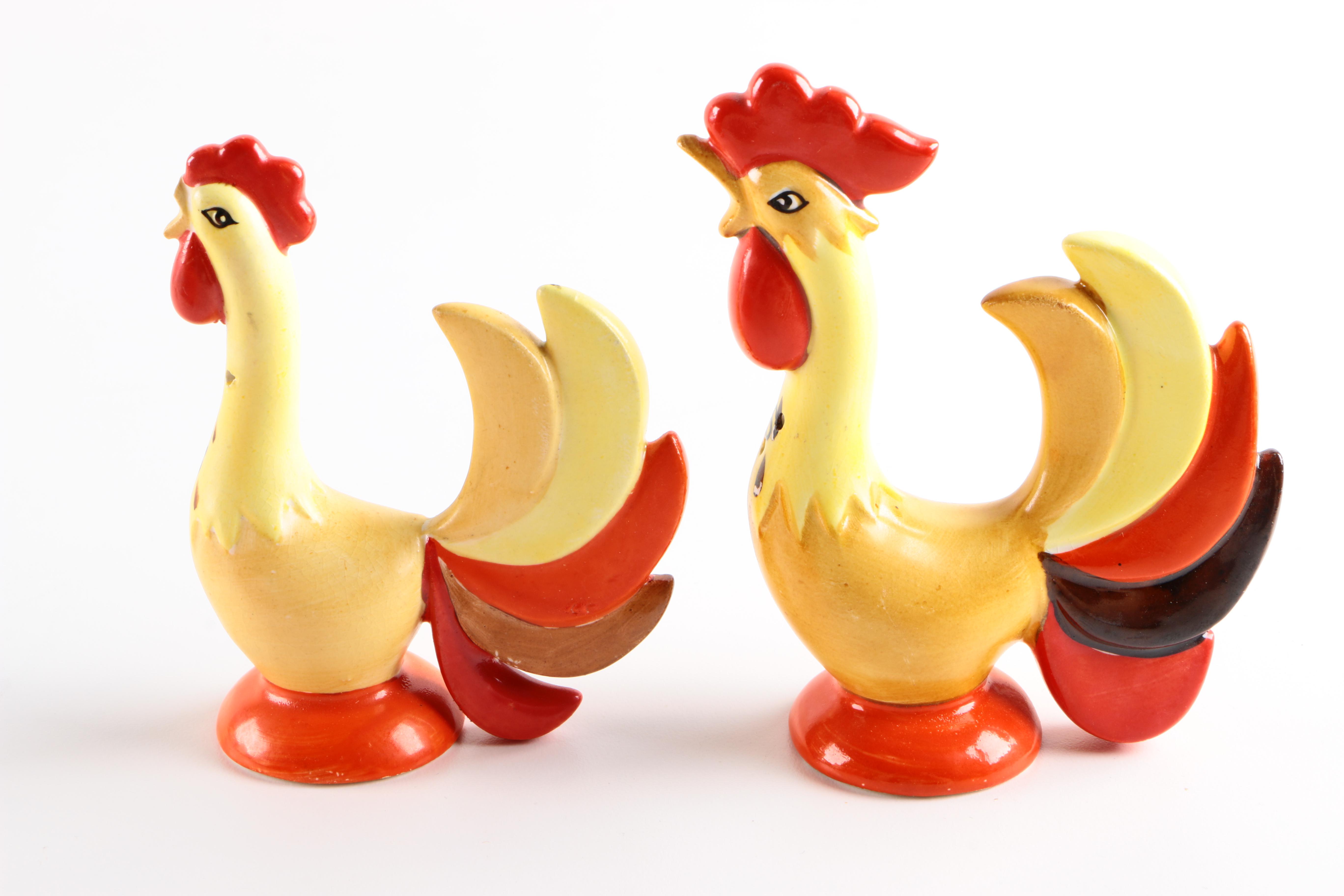 Mid-Century Rooster Themed Kitchenware by Holt Howard