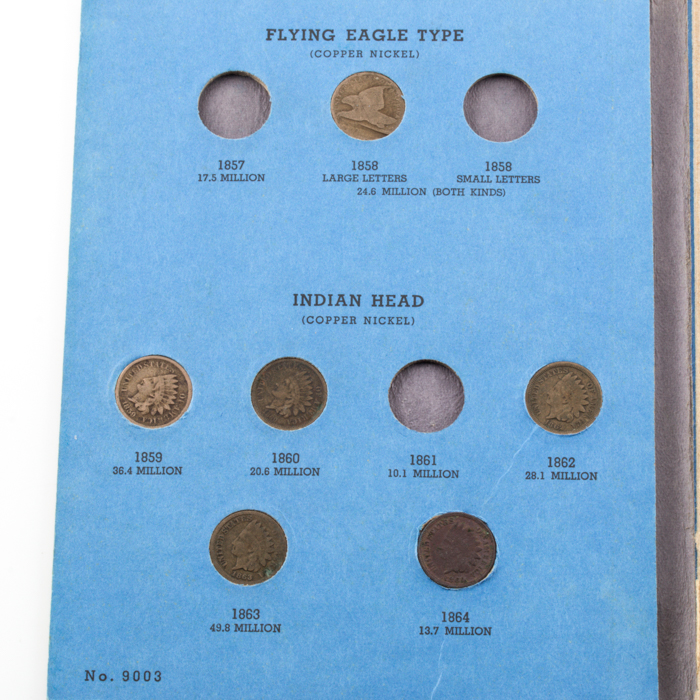 Whitman Binder of Indian Head Pennies