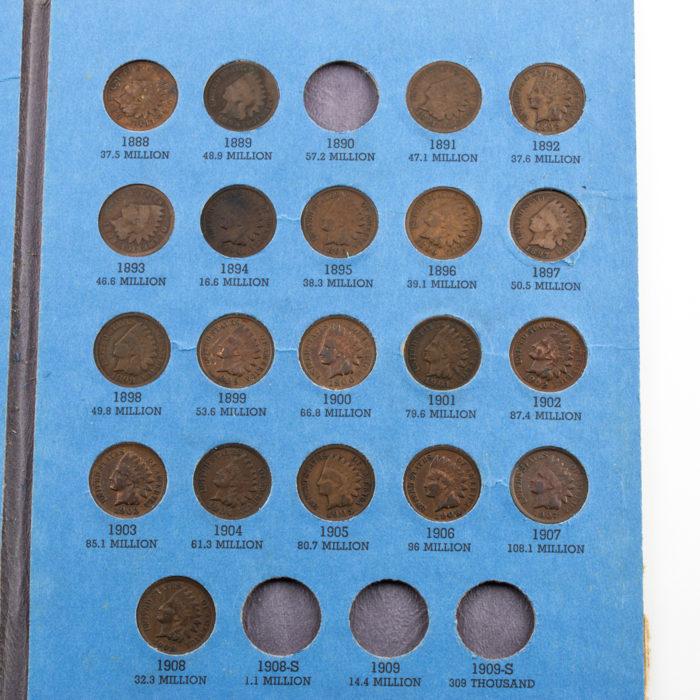 Whitman Binder of Indian Head Pennies