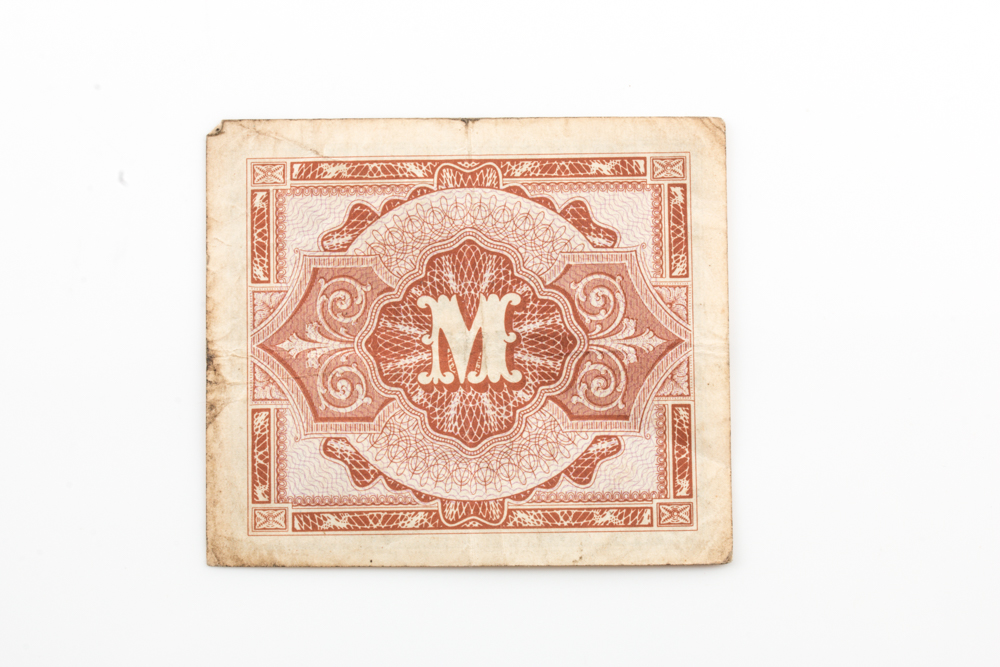 Five Vintage German Banknotes