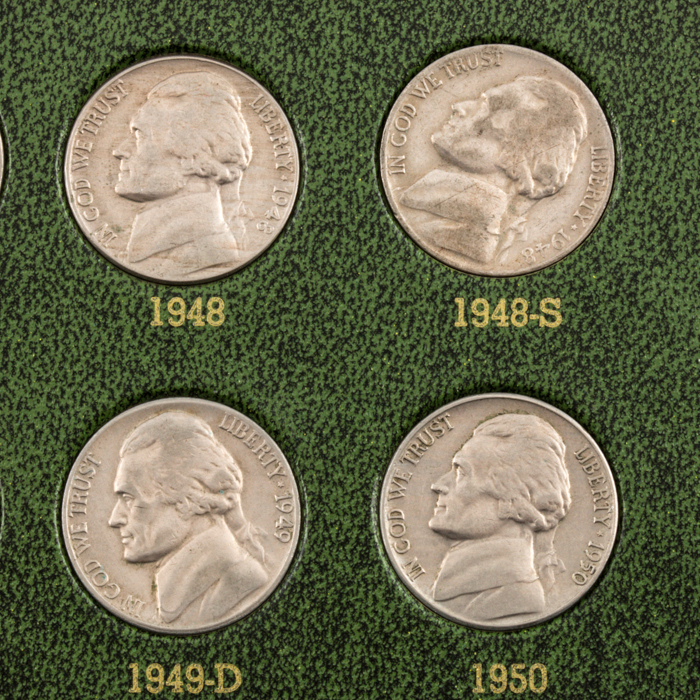 Set of Twenty-Nine Vintage Jefferson Nickels