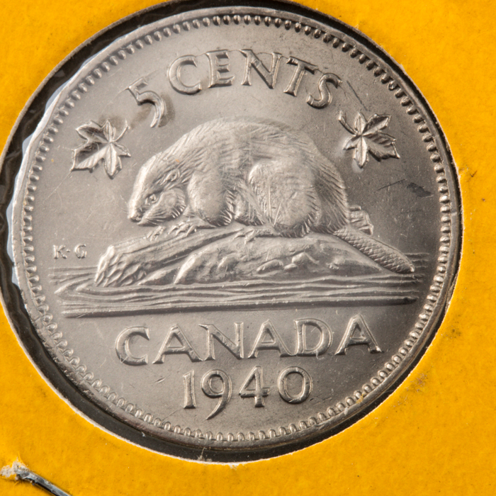Two Vintage and Antique Canadian Coins