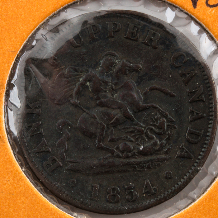 Two Vintage and Antique Canadian Coins