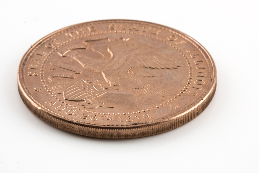 Two Illinois Sesquicentennial Commemorative Medals