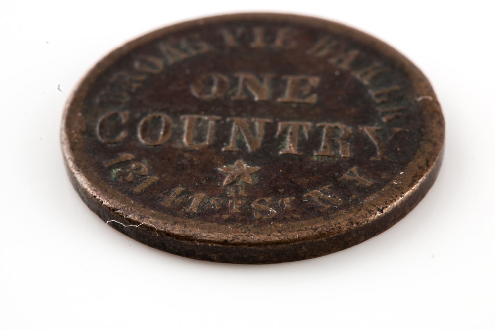 1863 Civil War Store Token