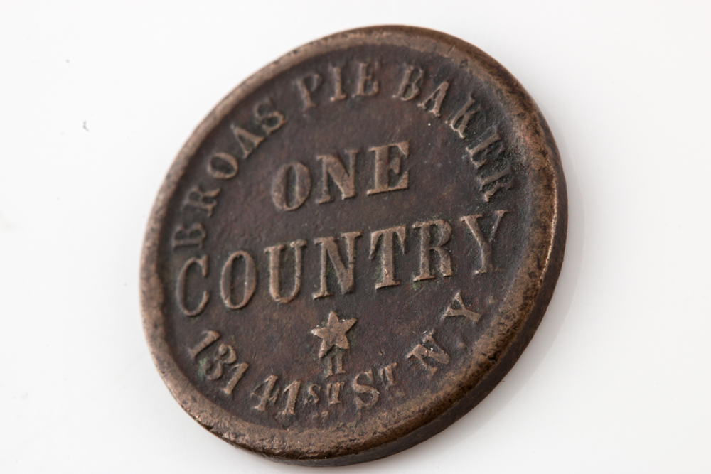 1863 Civil War Store Token