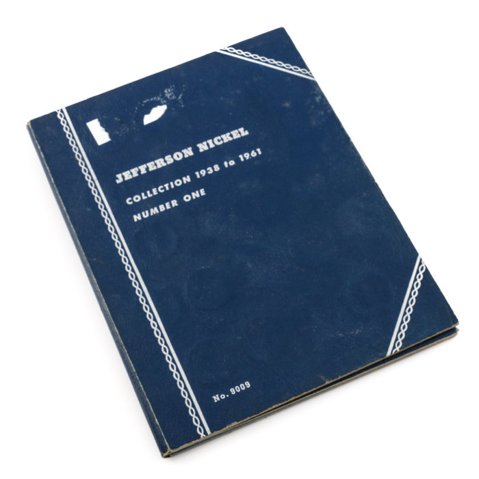 Whitman Binder of Jefferson Nickels