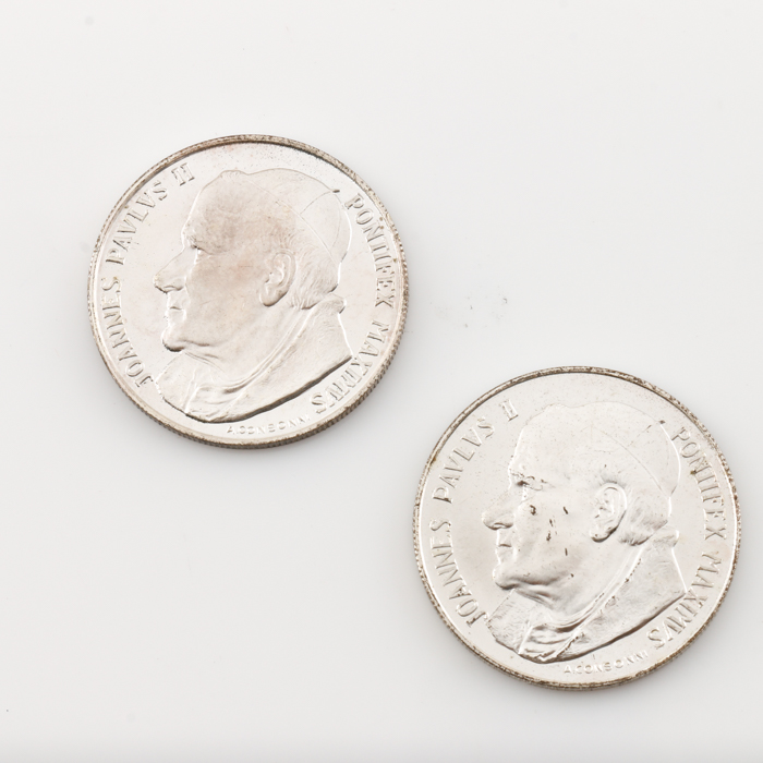 Four Commemorative Medals from the Vatican