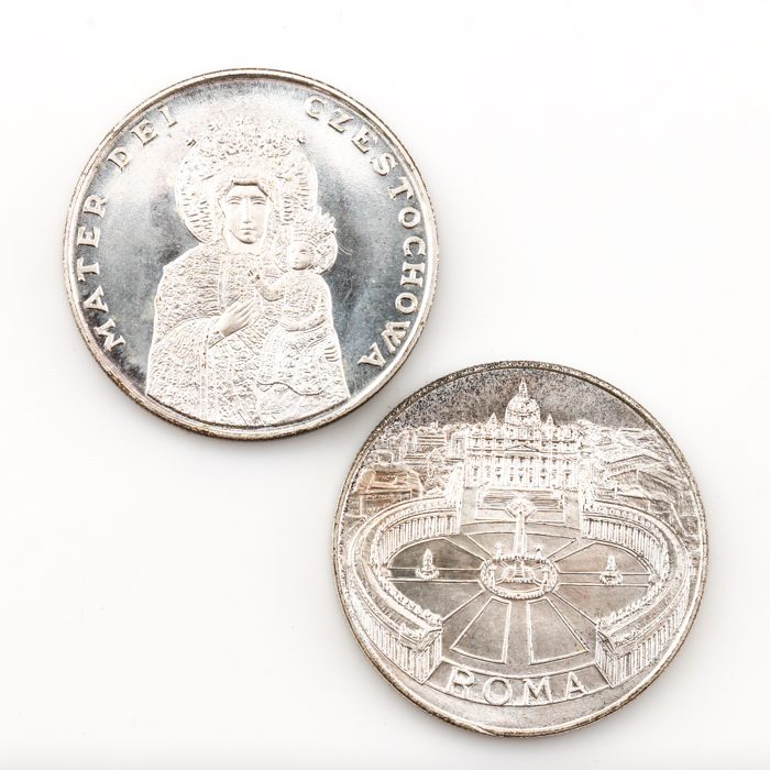 Four Commemorative Medals from the Vatican