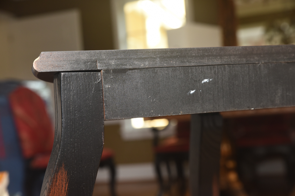 Louis XV Inspired Demilune Table