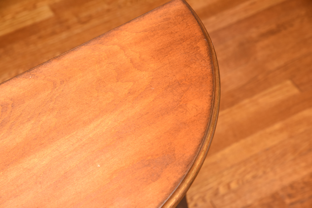 Louis XV Inspired Demilune Table