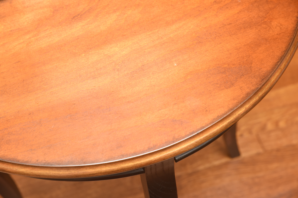 Louis XV Inspired Demilune Table