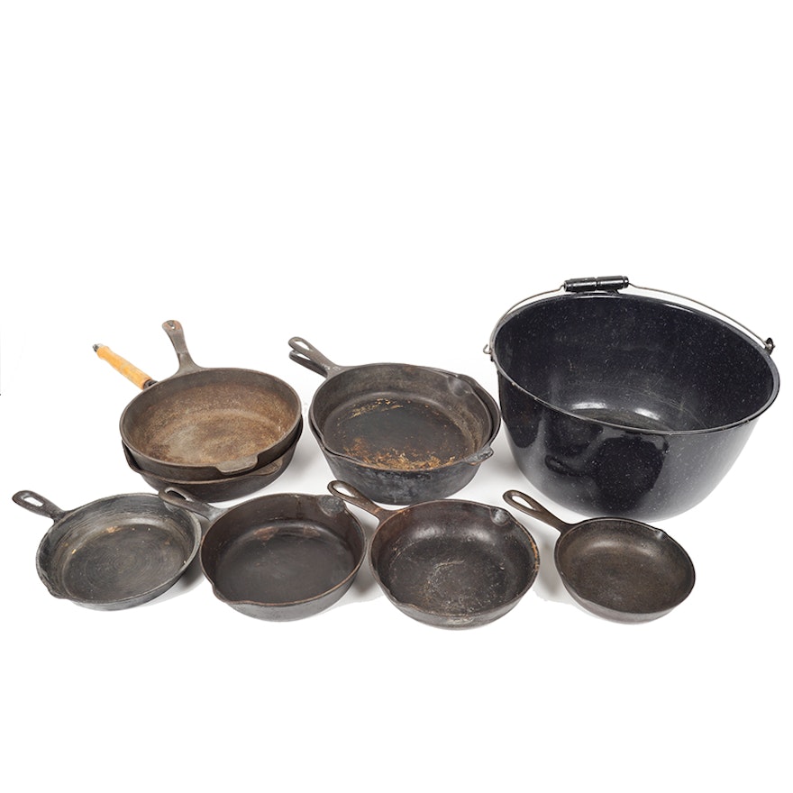 Collection of Cast Iron Cookware