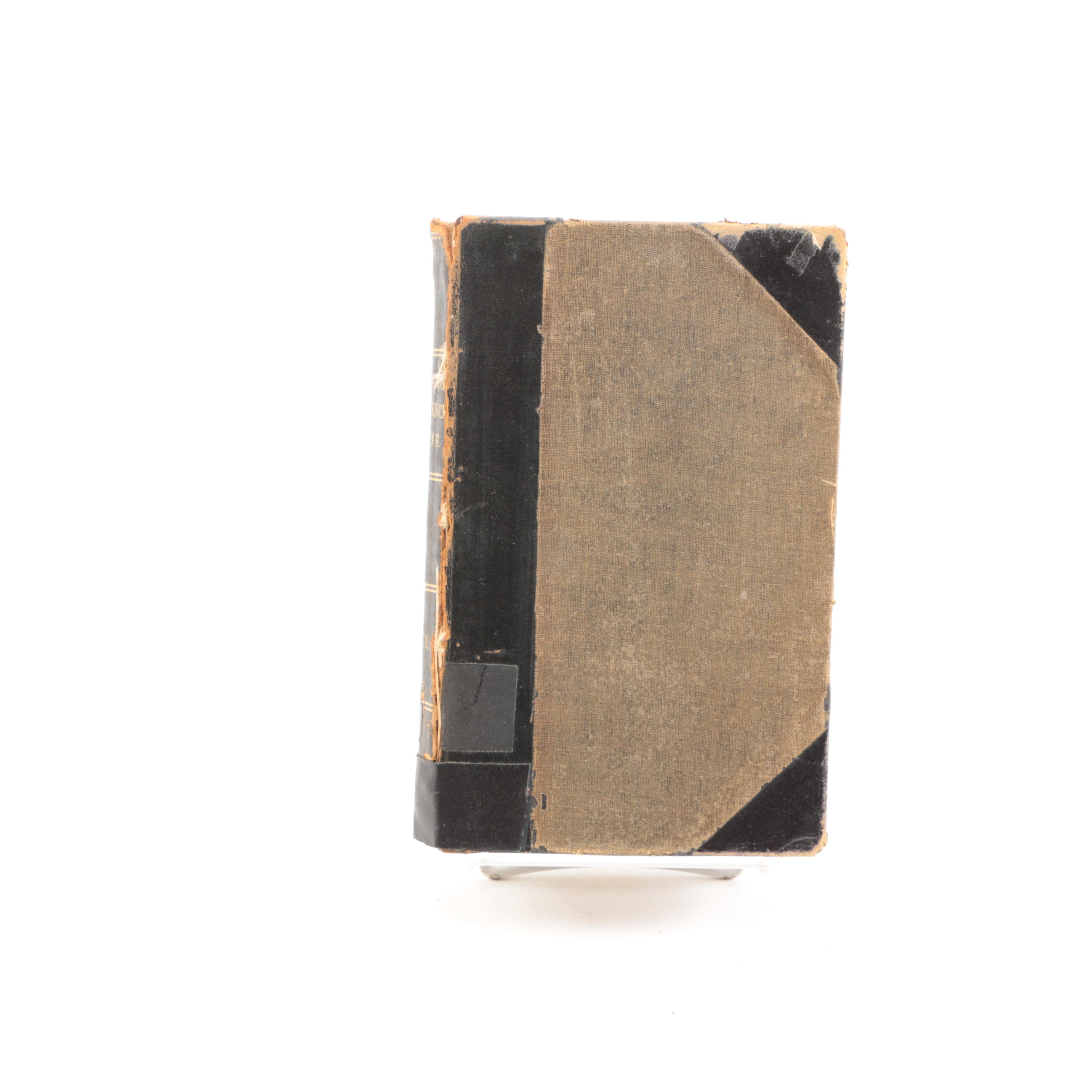 Antique Books - "l'Abandon à la Providence Divine" and "The Clémenceau Case"