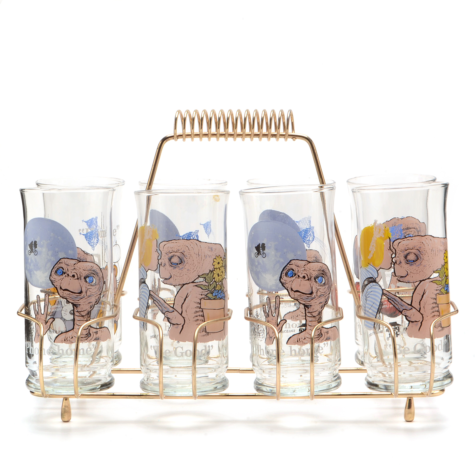 "E.T. The Extra-Terrestrial" Pizza Hut Collector's Series Glasses