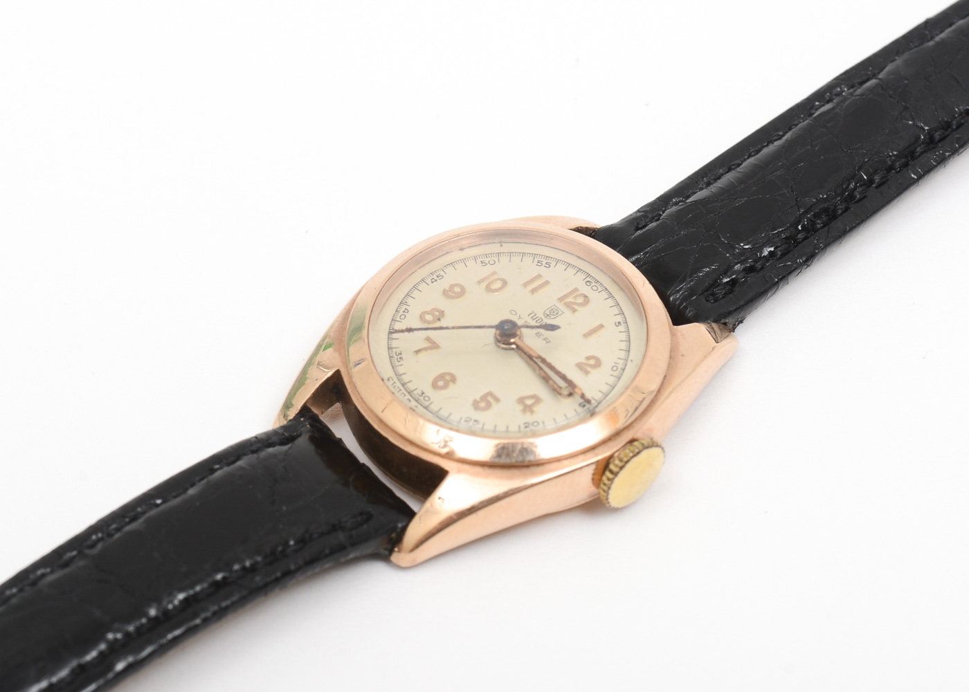 14K Rose Gold Tudor Oyster Watch