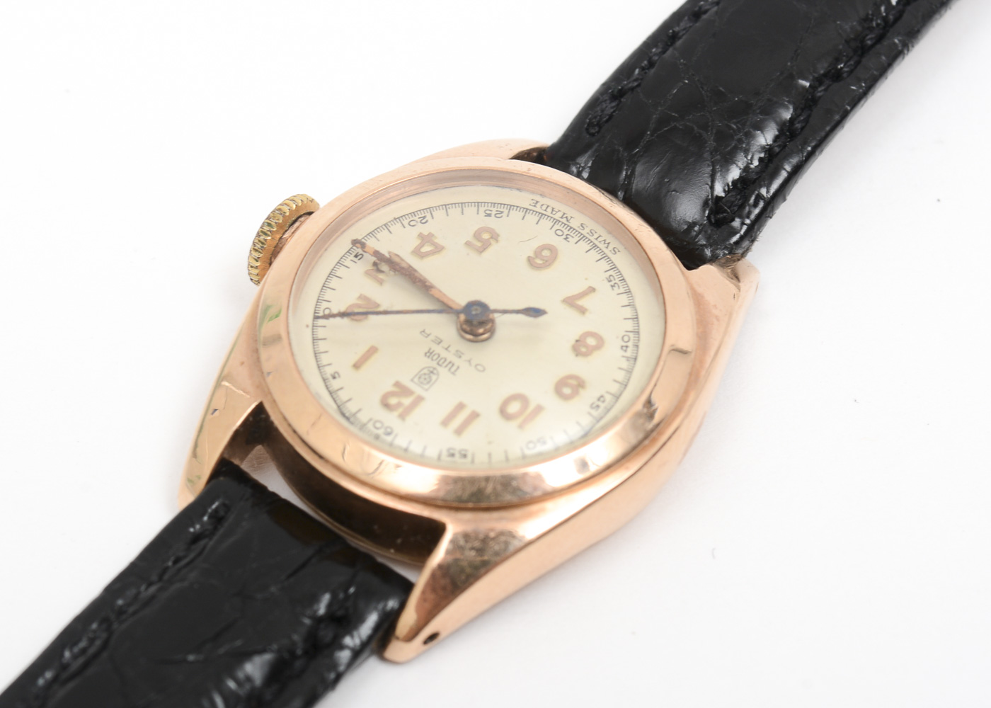 14K Rose Gold Tudor Oyster Watch