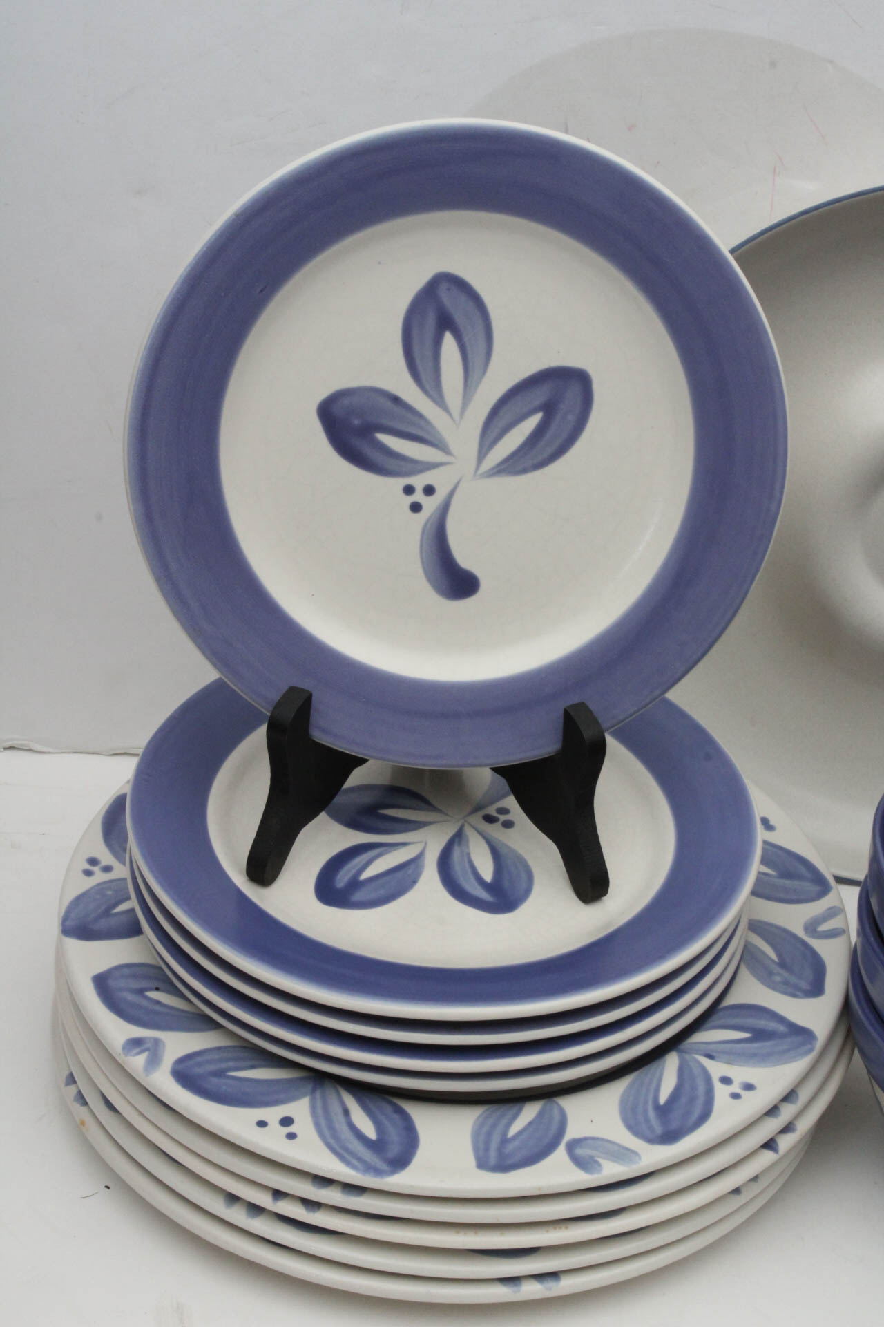 Pfaltzgraff Blue on Cream Stoneware