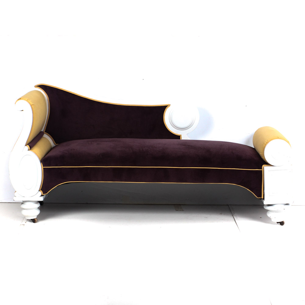 Upholstered Fainting Couch