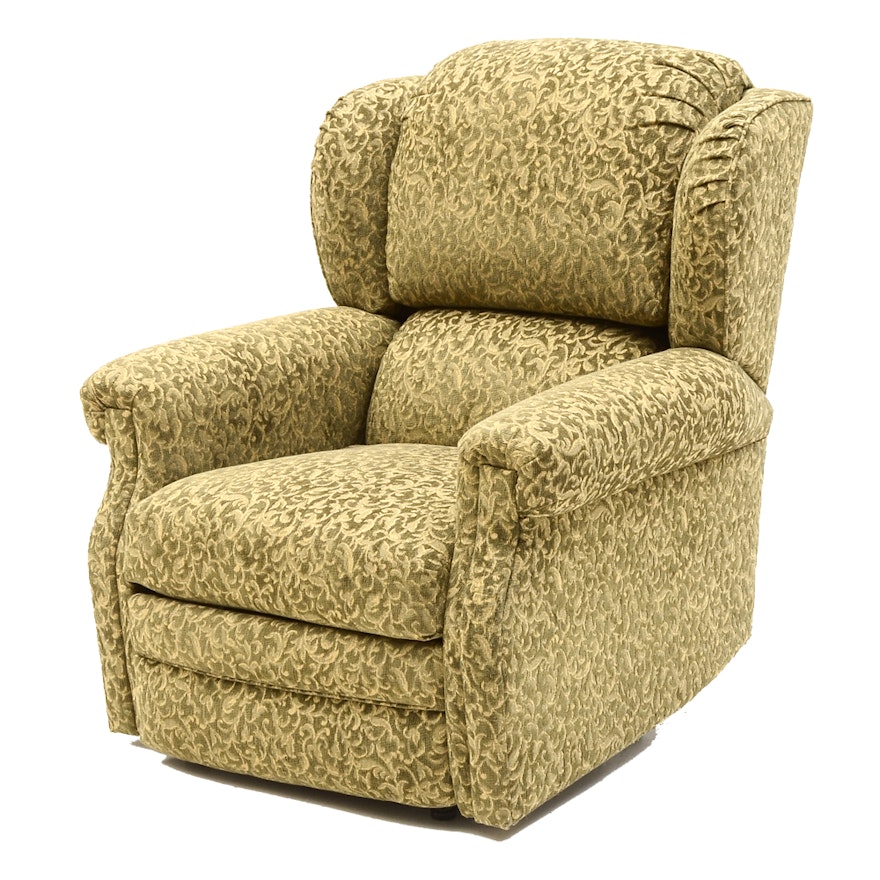 Green Upholstered Recliner by La-Z-Boy