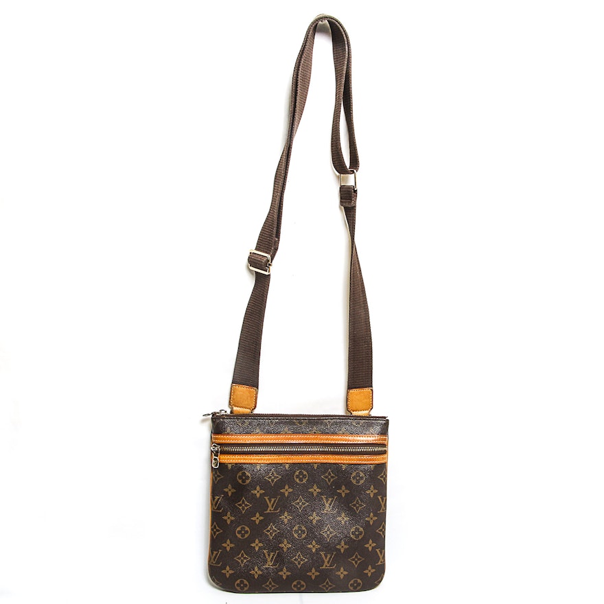 Louis Vuitton Monogram Pochette Bosphore Shoulder Bag