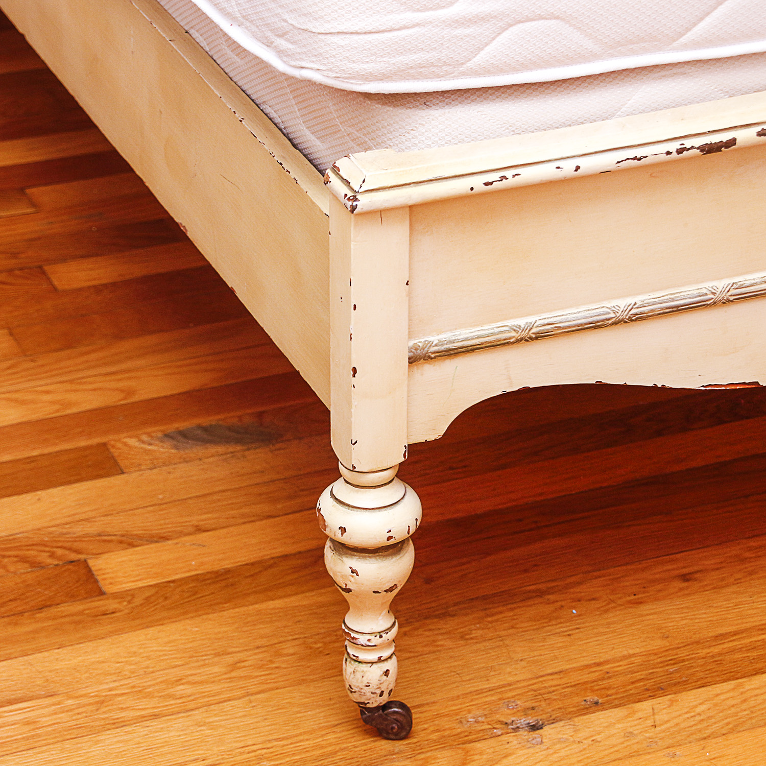 Vintage French Provincial Style Full Bed Frame