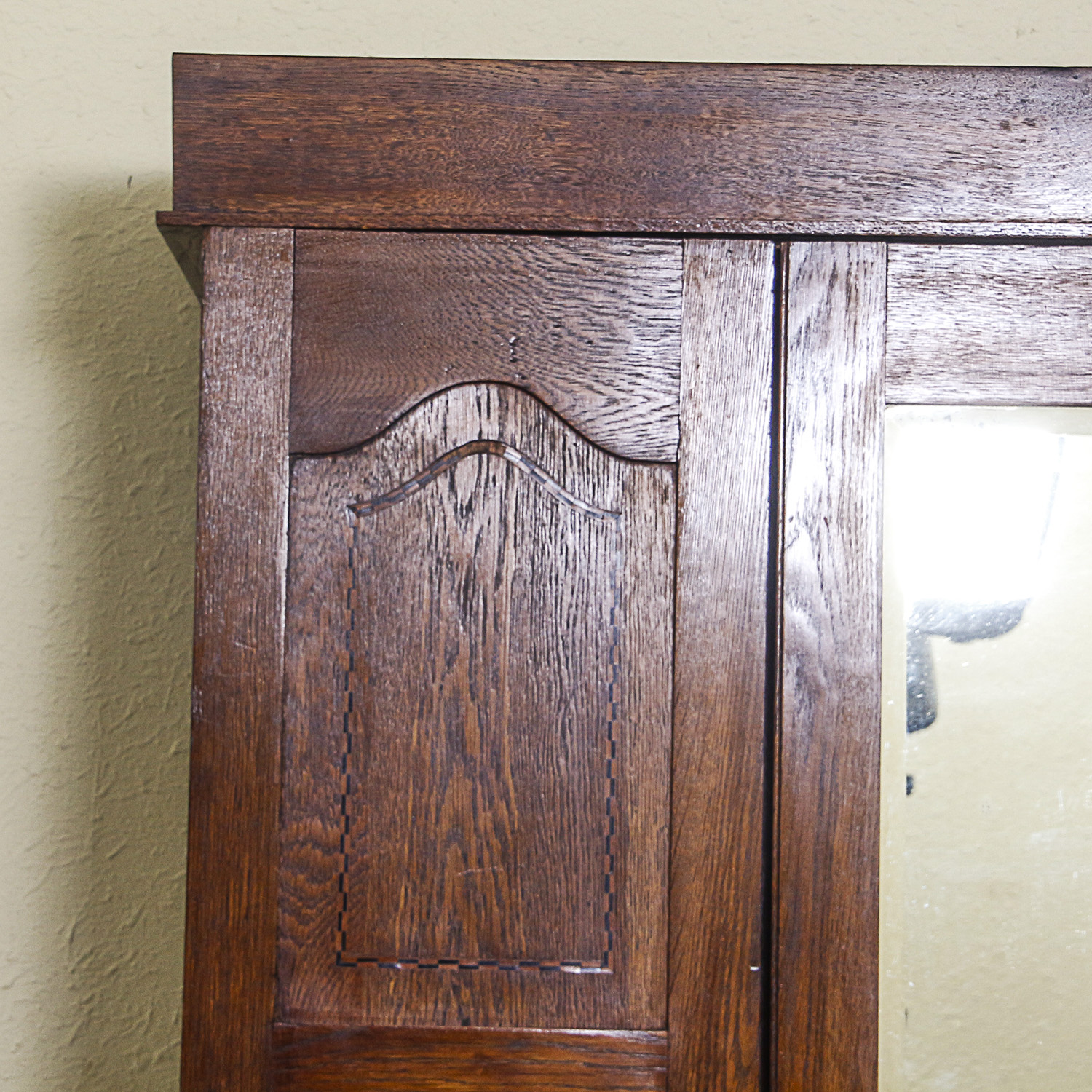 Converted Quarter-Sawn Oak Wardrobe