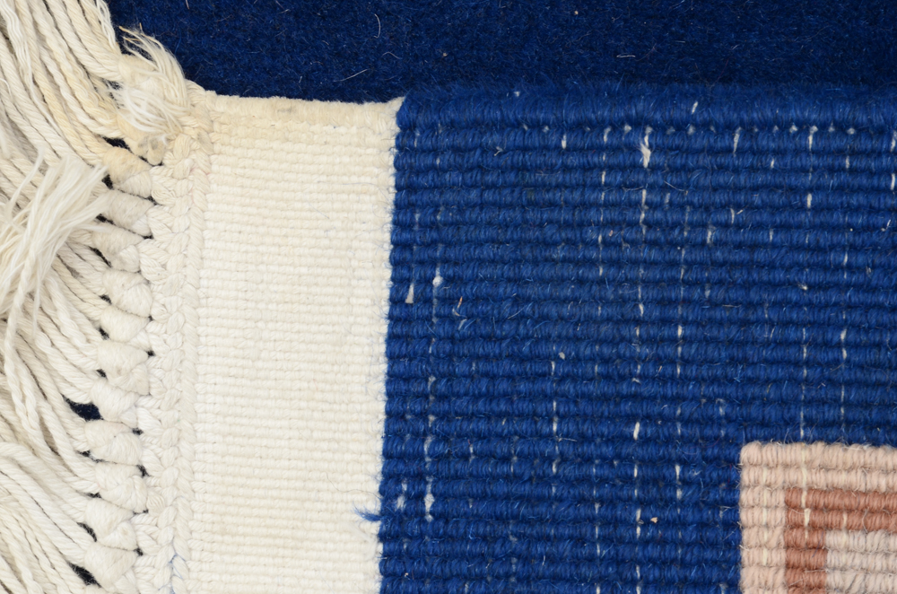 Hand-Knotted Chinese Old Peking Style Wool Area Rug