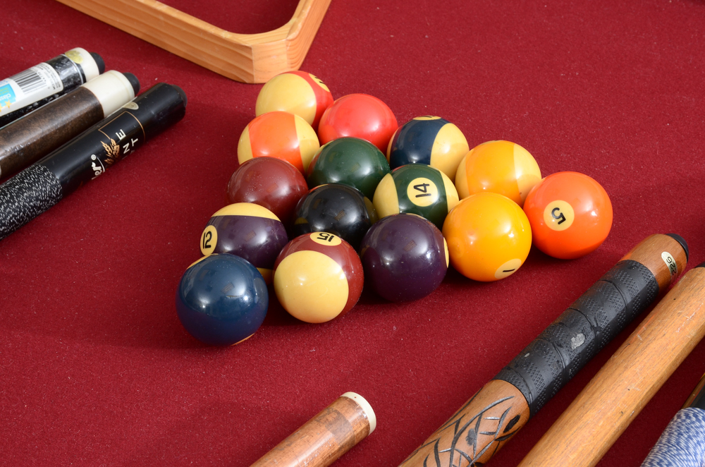 Windsor Slate Billiard Table and Accessories