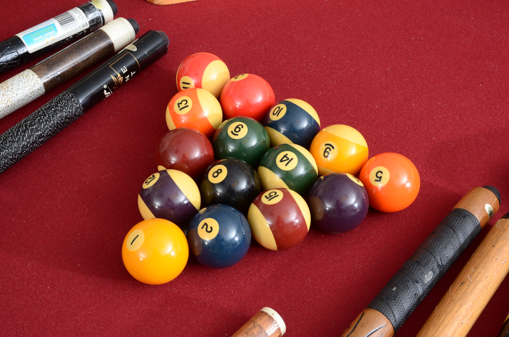 Windsor Slate Billiard Table and Accessories