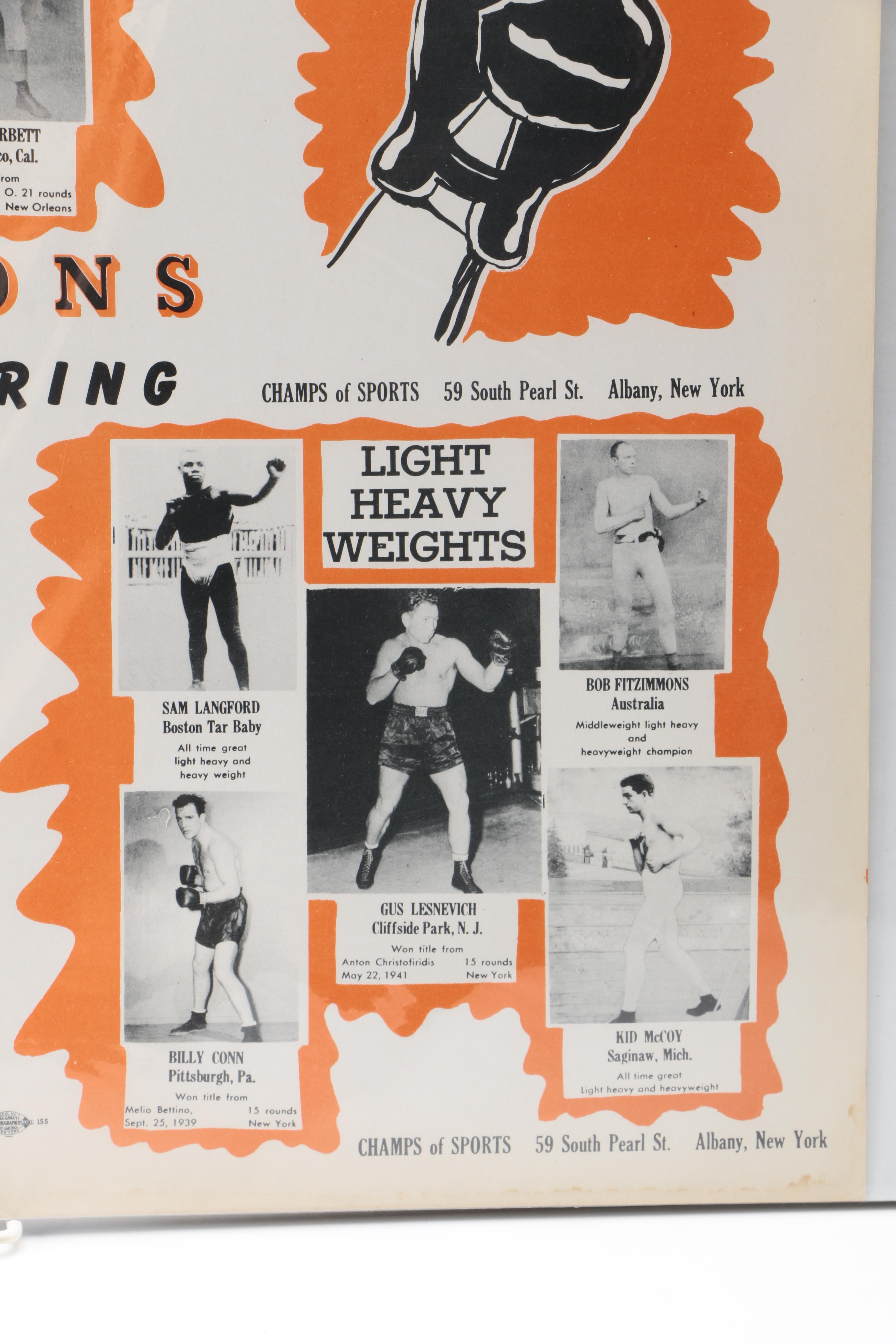 Posters Including "Custer's Last Fight" Promotional Print