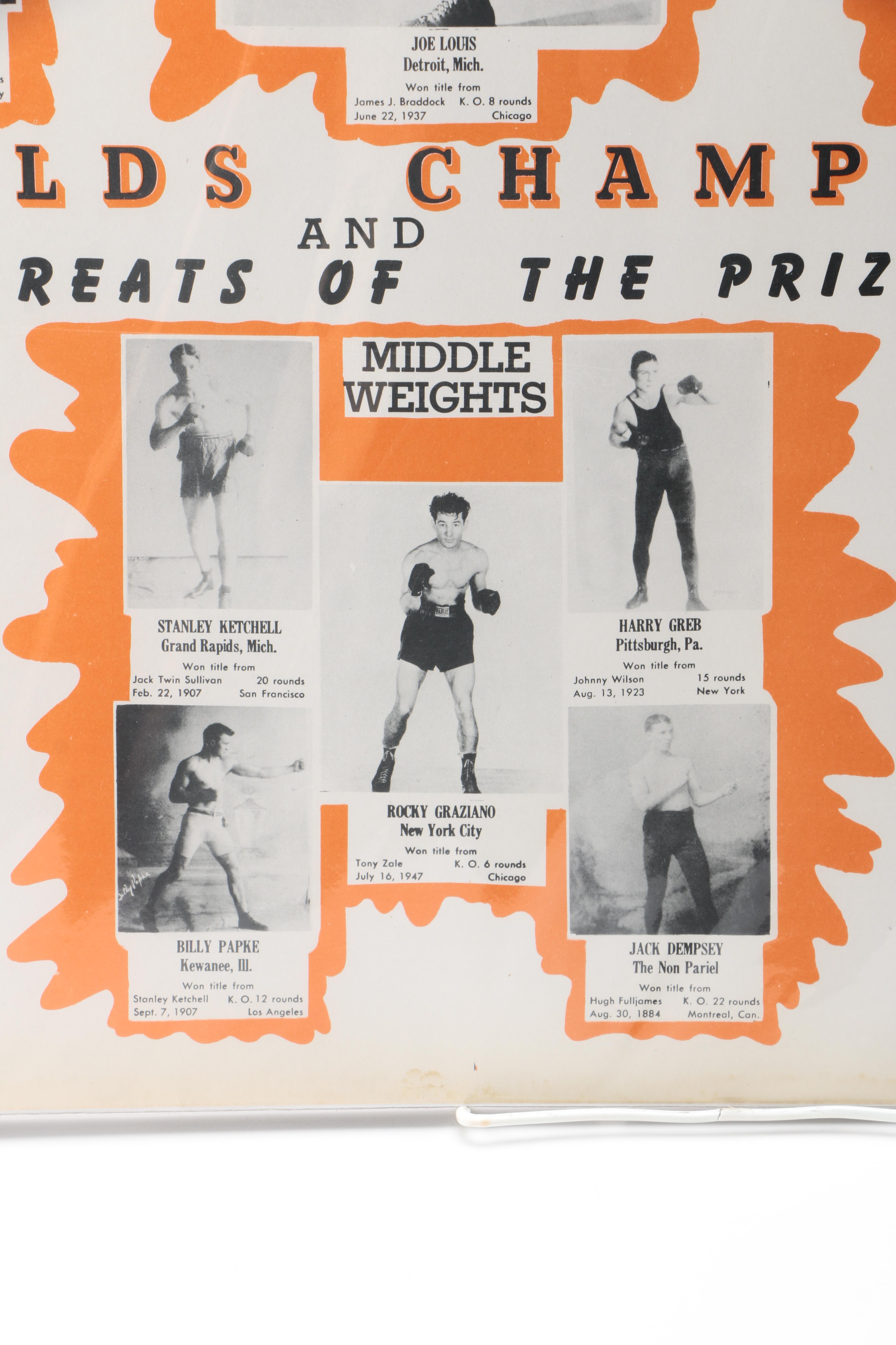 Posters Including "Custer's Last Fight" Promotional Print