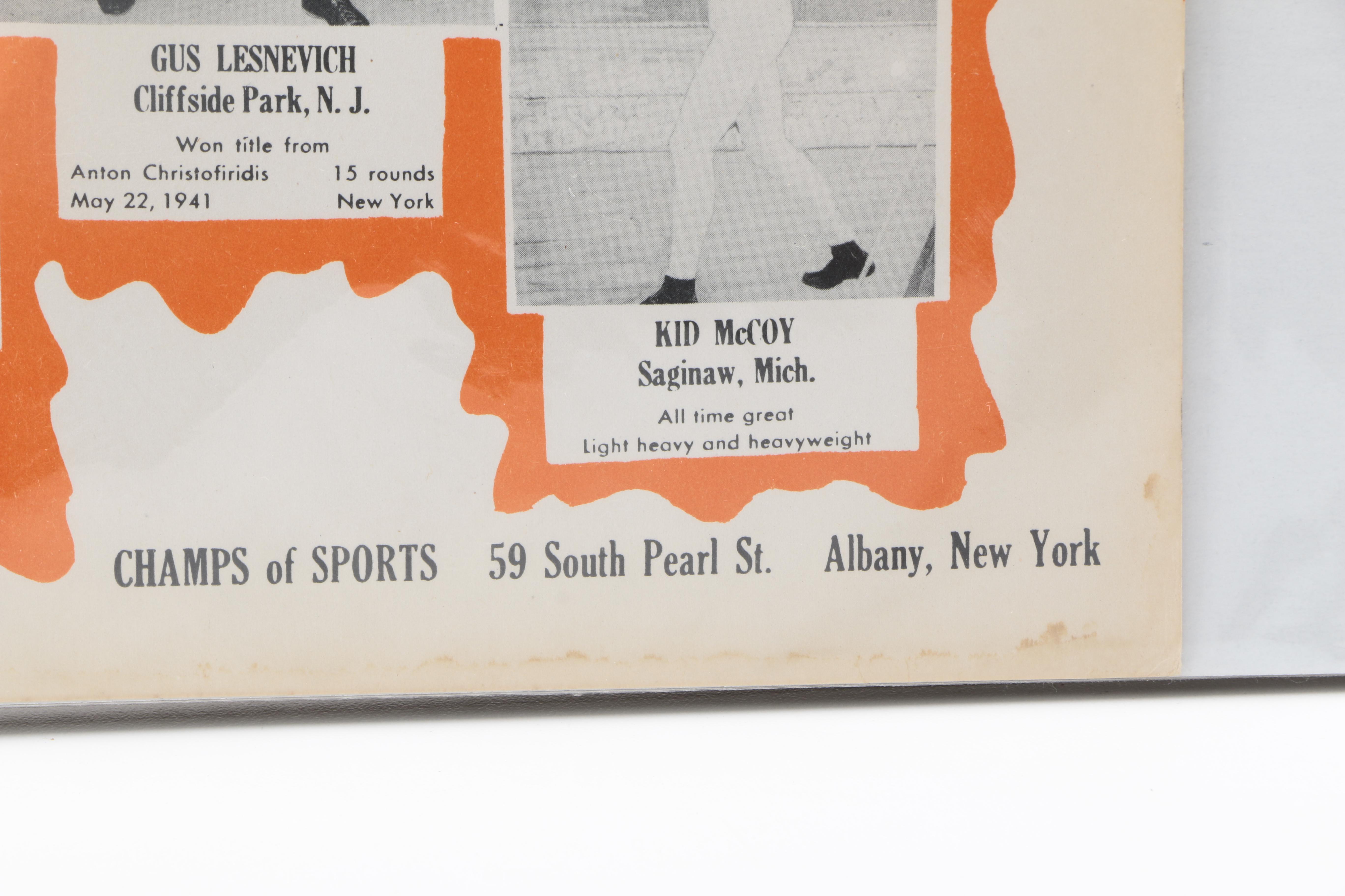 Posters Including "Custer's Last Fight" Promotional Print