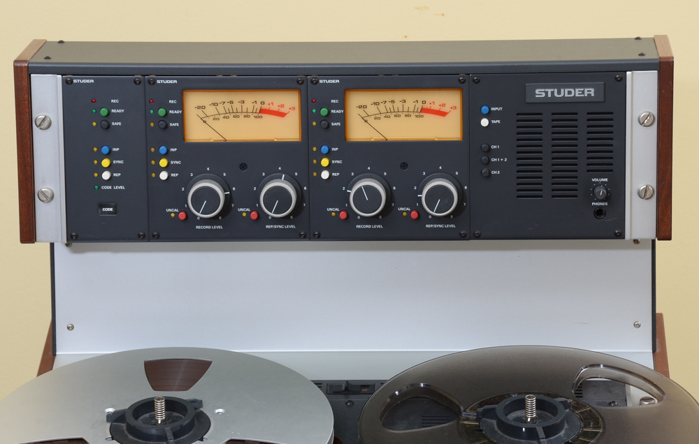 Studer Model A810 Studio Reel to Reel Tape Recorder