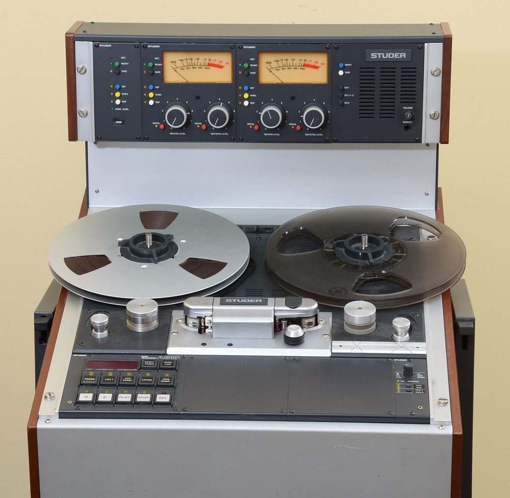 Studer Model A810 Studio Reel to Reel Tape Recorder