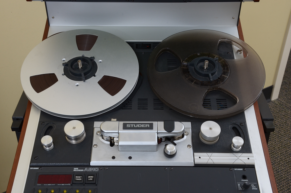 Studer Model A810 Studio Reel to Reel Tape Recorder